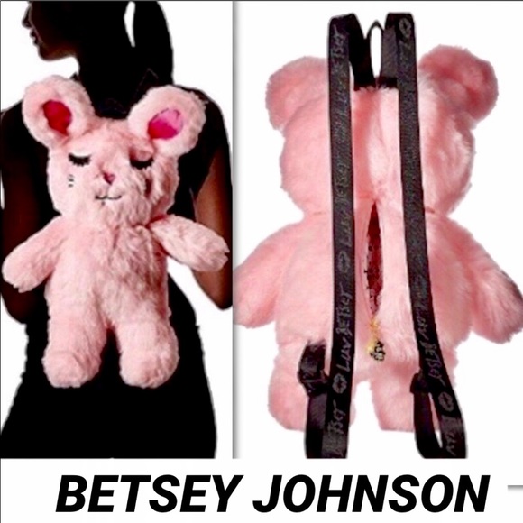 Betsey Johnson Bunny Back Pack - Picture 2 of 9